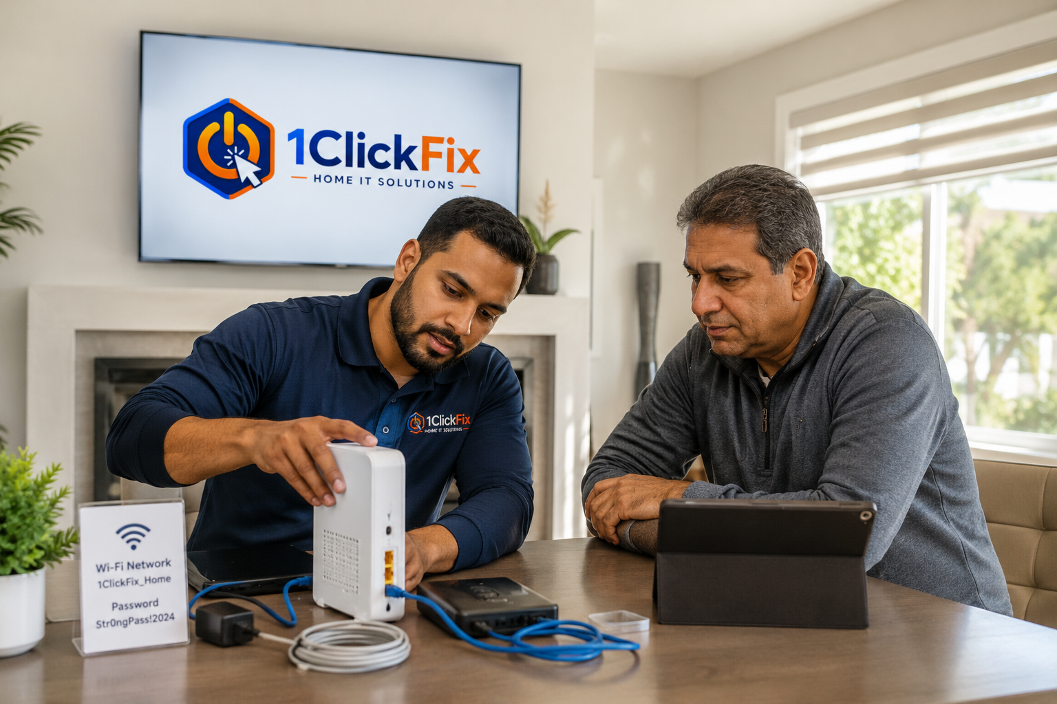1ClickFix whole-home Wi-Fi coverage service
