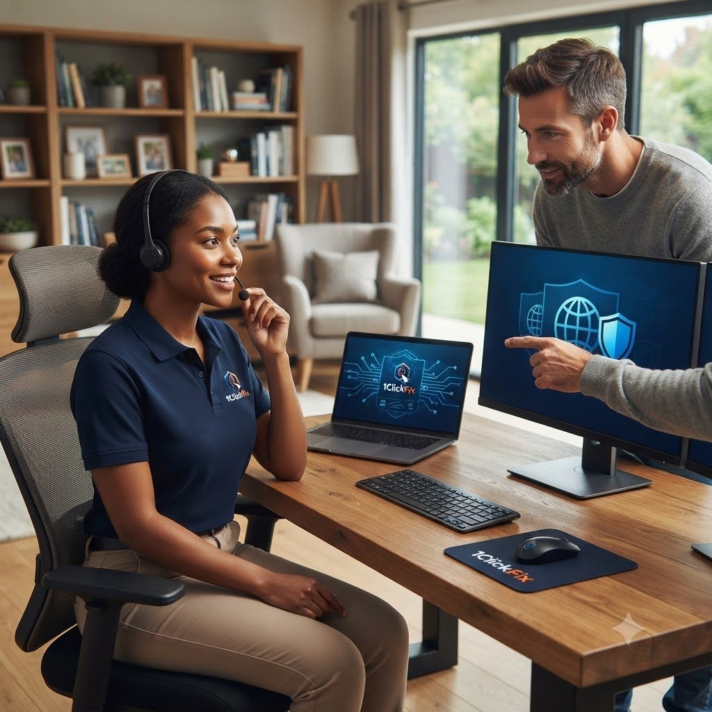 1ClickFix secure access and VPN configuration