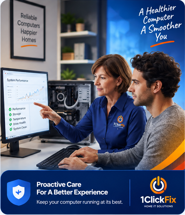 1ClickFix proactive computer maintenance and optimisation service