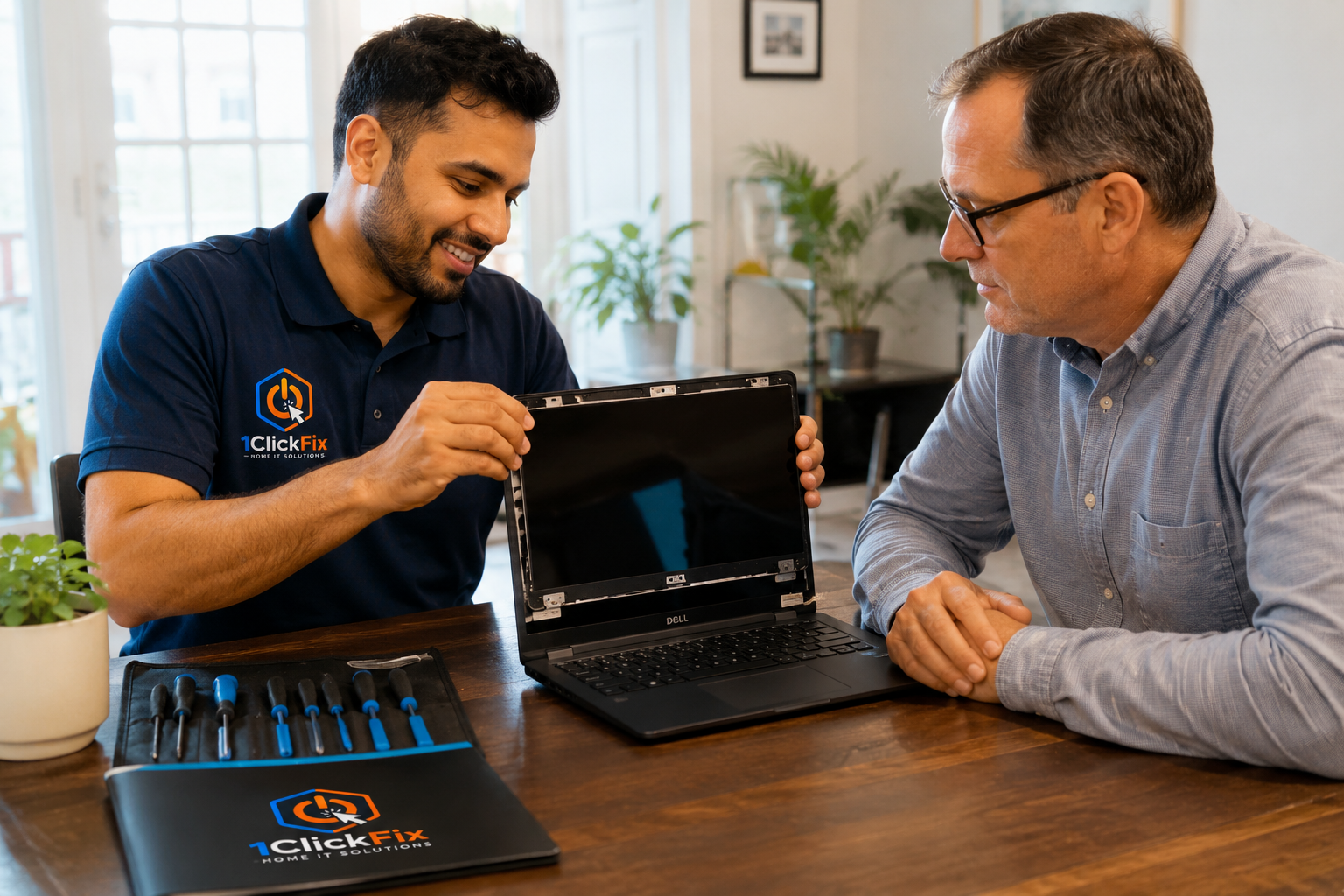 Laptop display replacement and screen specification matching