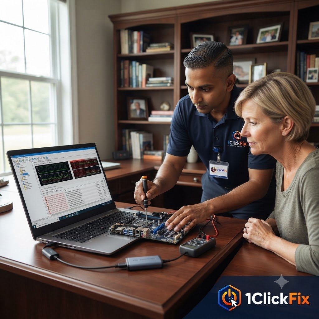 Computer troubleshooting and diagnostic service