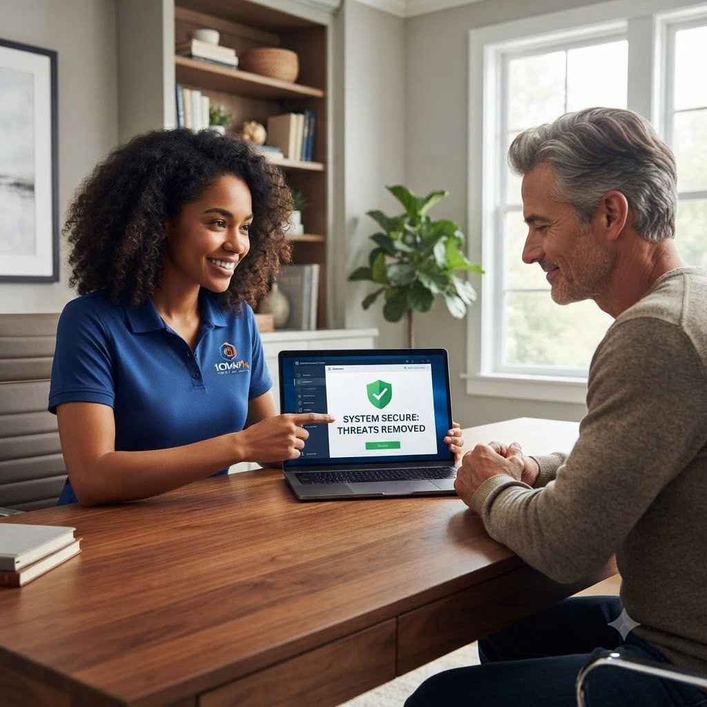 1ClickFix virus removal and security support