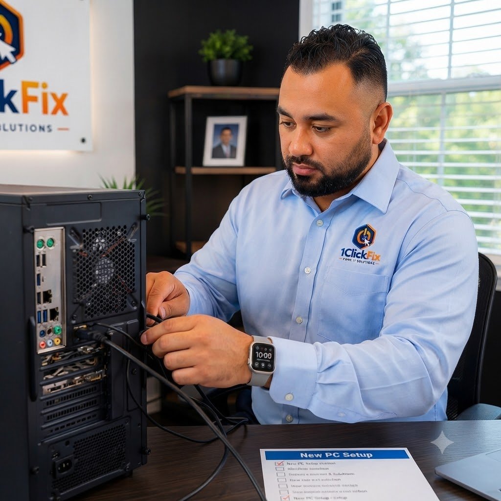 1ClickFix New Device Setup and Configuration