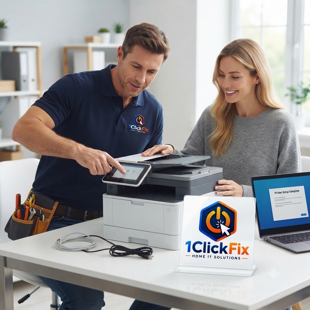 1ClickFix printer and scanner setup support