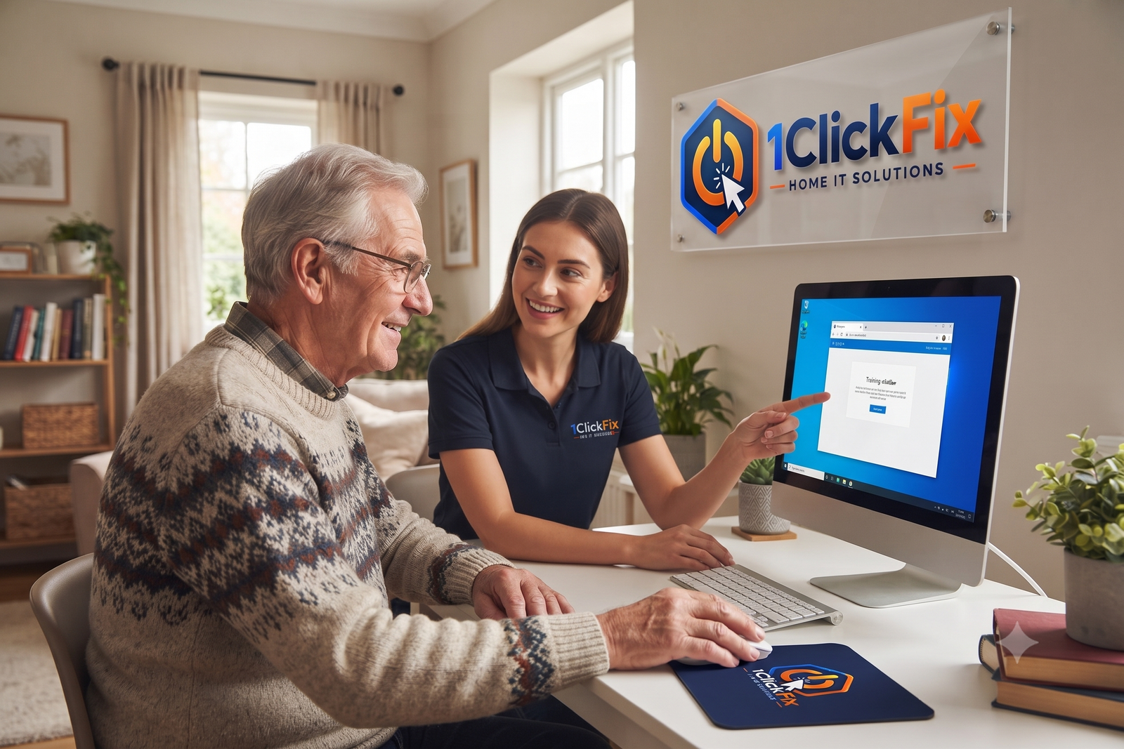 1ClickFix practical one-on-one technology training