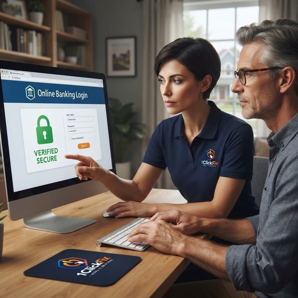 1ClickFix online banking security assessment