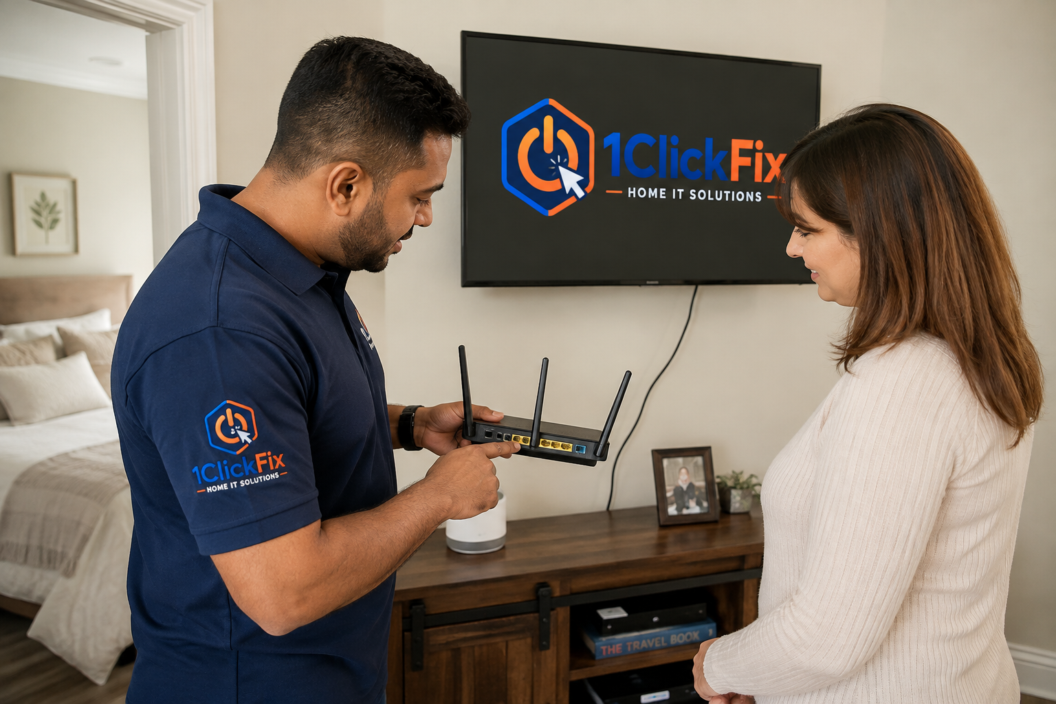 1ClickFix Wi-Fi optimisation and home connectivity support