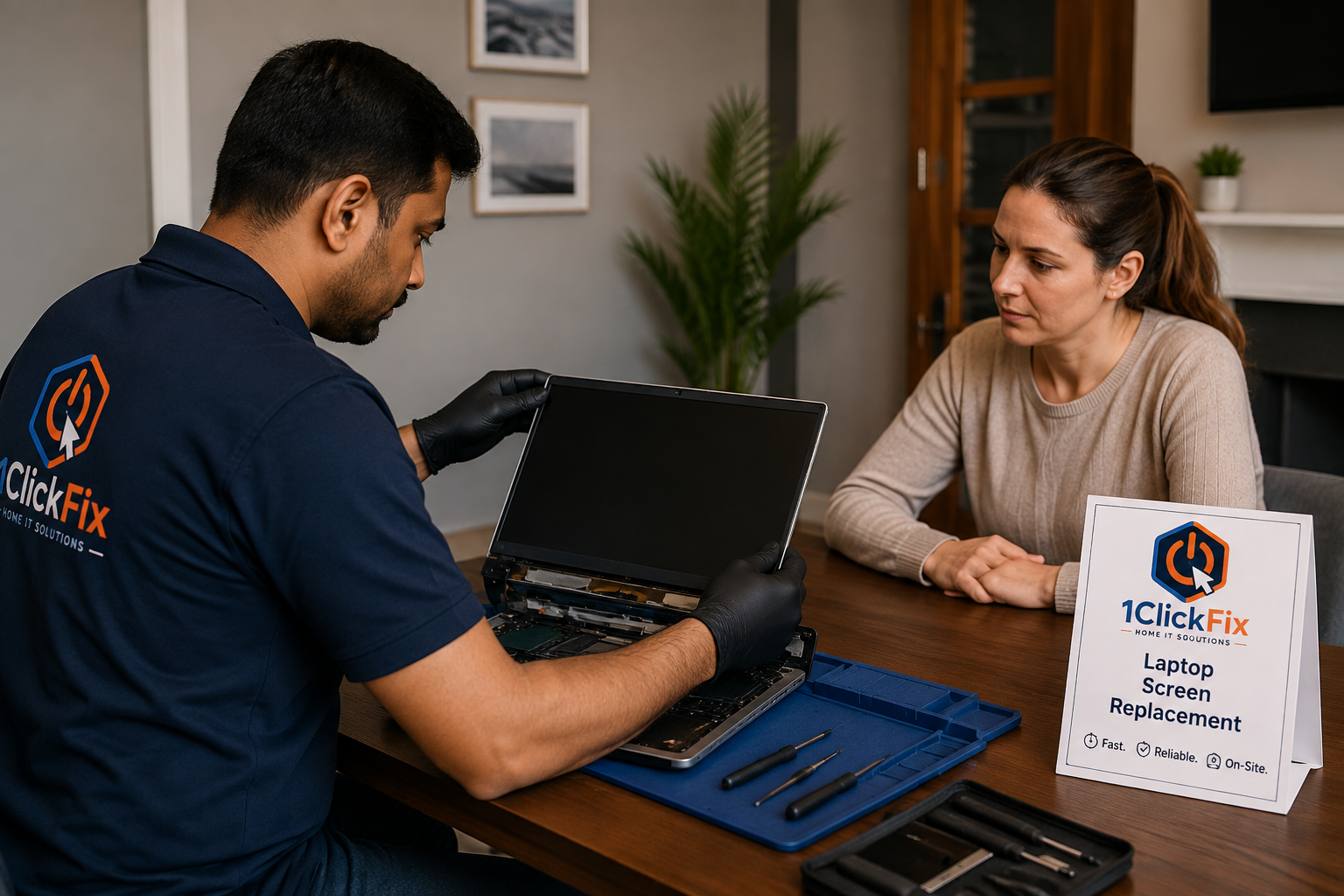 Laptop screen replacement and display repair