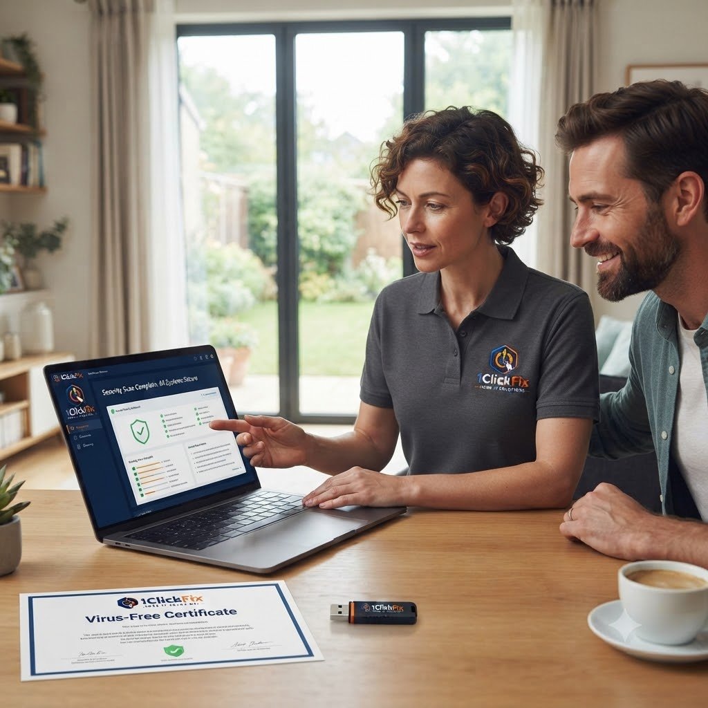 1ClickFix online banking and security verification service