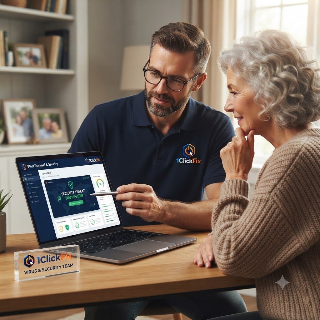 1ClickFix computer threat cleanup and security hardening