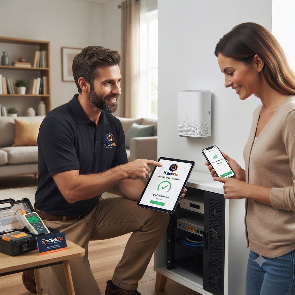 1ClickFix Internet and home network support