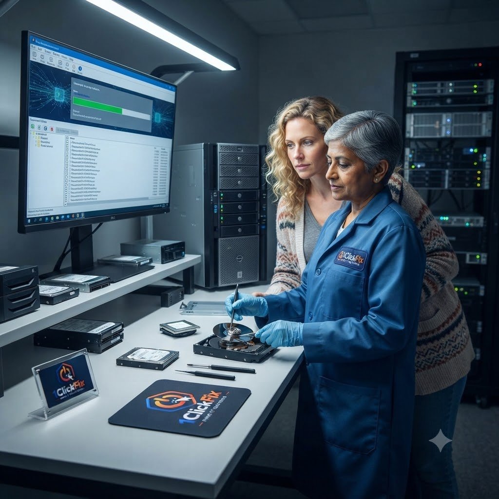 1ClickFix data recovery and storage support